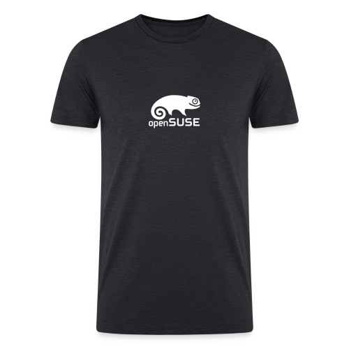 openSUSE Logo Vector - Men’s Tri-Blend Organic T-Shirt