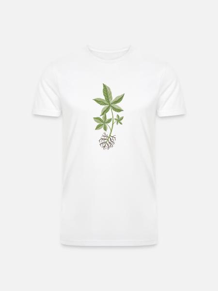Money Tree Cutting - Men’s Tri-Blend Organic T-Shirt -