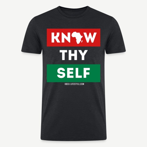 Know Thy Self - Men’s Tri-Blend Organic T-Shirt