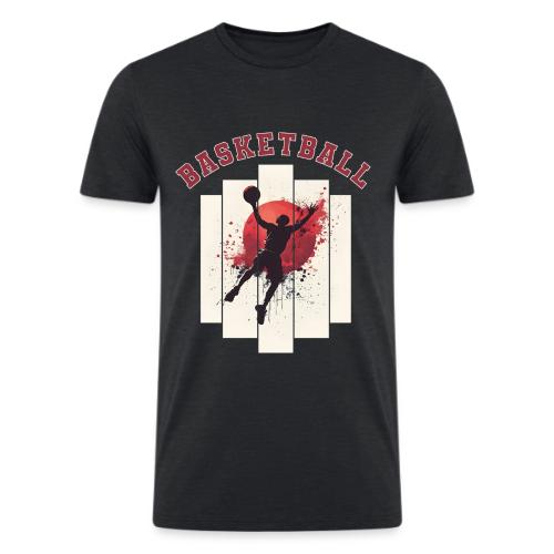 Basketball Energy - Men’s Tri-Blend Organic T-Shirt