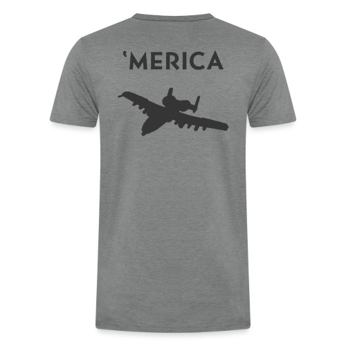 'Merica: A10 Warthog - Men’s Tri-Blend Organic T-Shirt