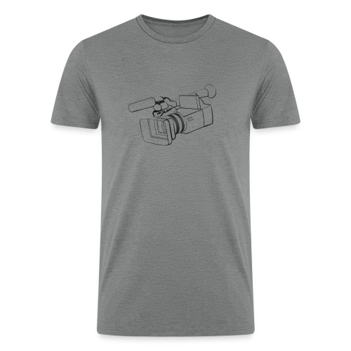 Camcorder Video Camera - Men’s Tri-Blend Organic T-Shirt