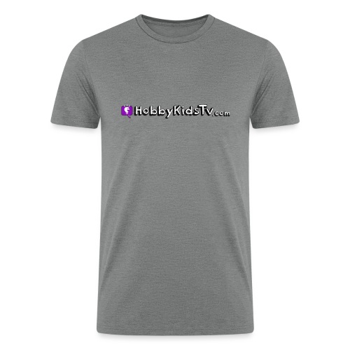 HobbyDad is Rad Purple with White Text - Men’s Tri-Blend Organic T-Shirt
