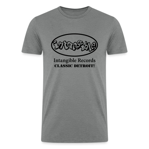 Intangible Vector Logo - Men’s Tri-Blend Organic T-Shirt