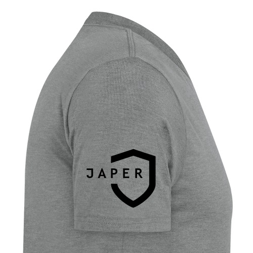 JAPER-Black-Shield - Men’s Tri-Blend Organic T-Shirt