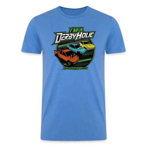 Derbyholic - Men’s Tri-Blend Organic T-Shirt