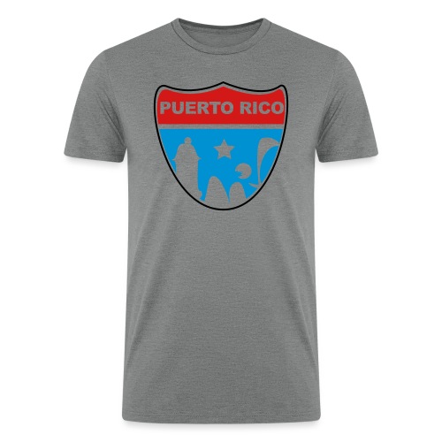 Puerto Rico Road - Men’s Tri-Blend Organic T-Shirt