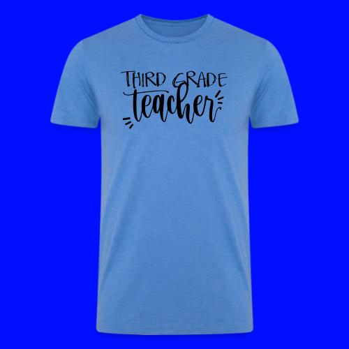 Third Grade Teacher T-Shirts - Men’s Tri-Blend Organic T-Shirt