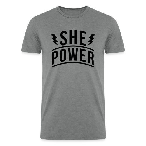 She Power - Men’s Tri-Blend Organic T-Shirt