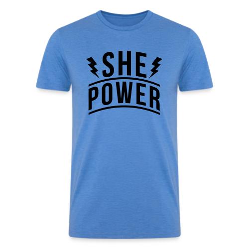 She Power - Men’s Tri-Blend Organic T-Shirt