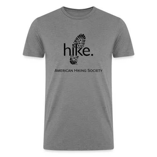 hike. - Men’s Tri-Blend Organic T-Shirt