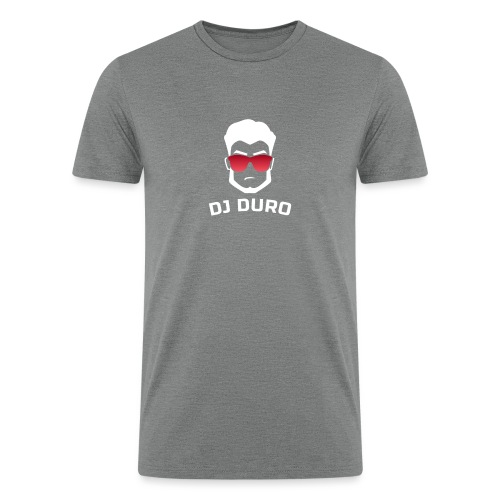 lentos rojo logo blanco - Men’s Tri-Blend Organic T-Shirt
