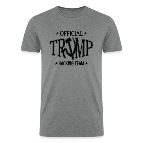 Official Trump Hacking Team - Men’s Tri-Blend Organic T-Shirt