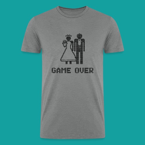 GAME OVER - Men’s Tri-Blend Organic T-Shirt