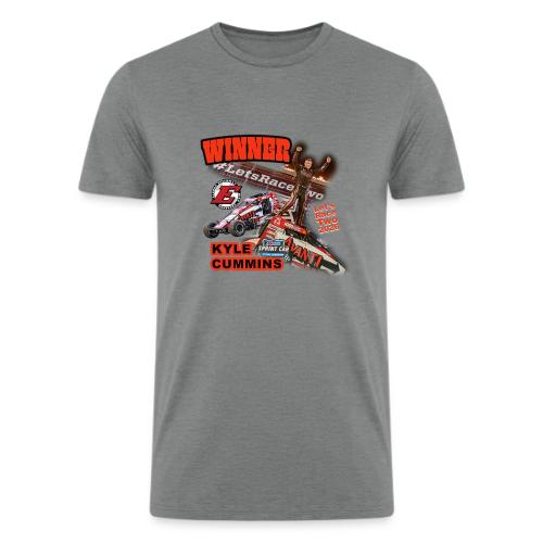 Kyle Cummins #LetsRaceTwo Winner - Men’s Tri-Blend Organic T-Shirt