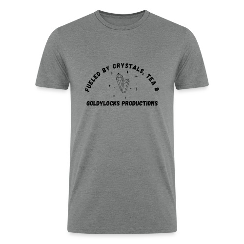 Fueled by Crystals Tea and GP - Men’s Tri-Blend Organic T-Shirt