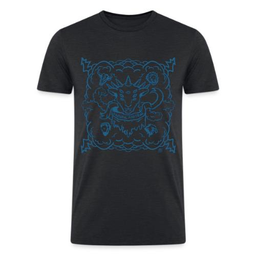 Revelation Lamb Blue - Men’s Tri-Blend Organic T-Shirt