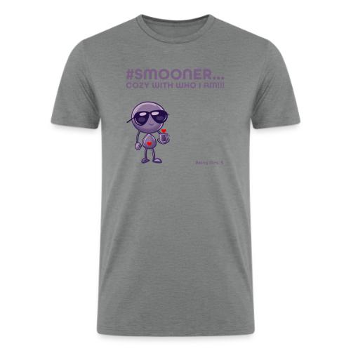 Smoon City_Cozy with who I am - Men’s Tri-Blend Organic T-Shirt