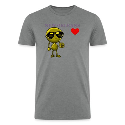 Smoon City_New Orleans - Men’s Tri-Blend Organic T-Shirt