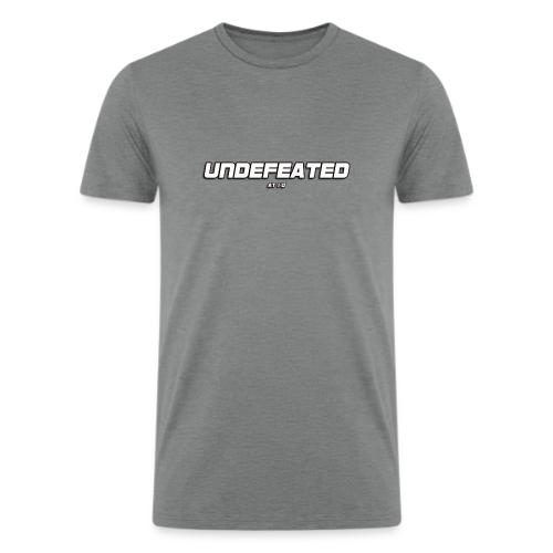 UNDEFEATED (at 1-0) - Men’s Tri-Blend Organic T-Shirt