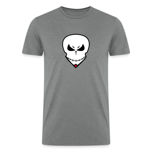 Ozone Skull Logo - Men’s Tri-Blend Organic T-Shirt