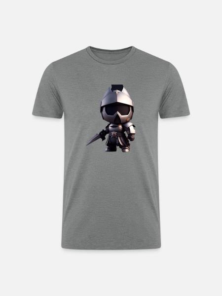 War World - Men’s Tri-Blend Organic T-Shirt - heather gray