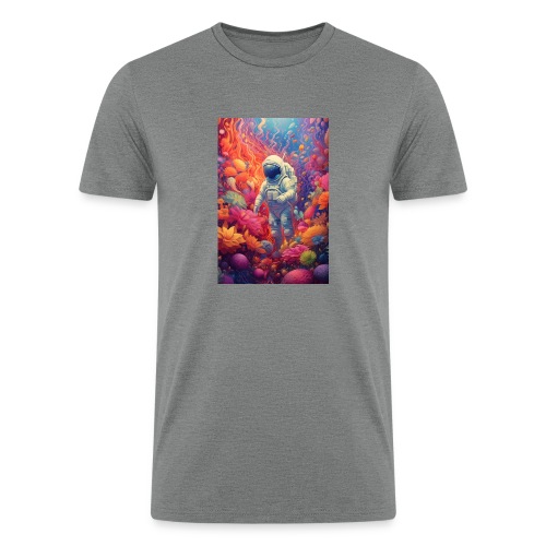 Astronaut Lost - Men’s Tri-Blend Organic T-Shirt