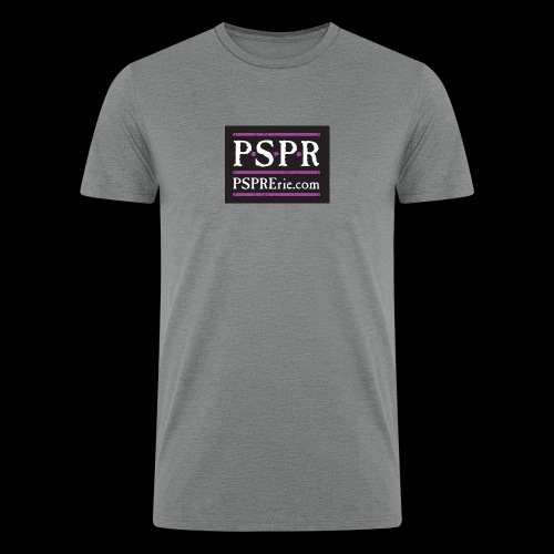PSPR Logo Black - Men’s Tri-Blend Organic T-Shirt
