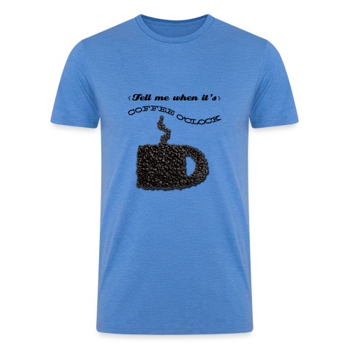 Coffee O'Clock - Men’s Tri-Blend Organic T-Shirt