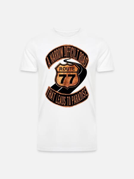 ROUTE 77 - Men’s Tri-Blend Organic T-Shirt -