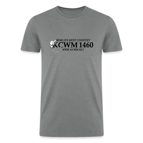 KCWM Logo - Men’s Tri-Blend Organic T-Shirt