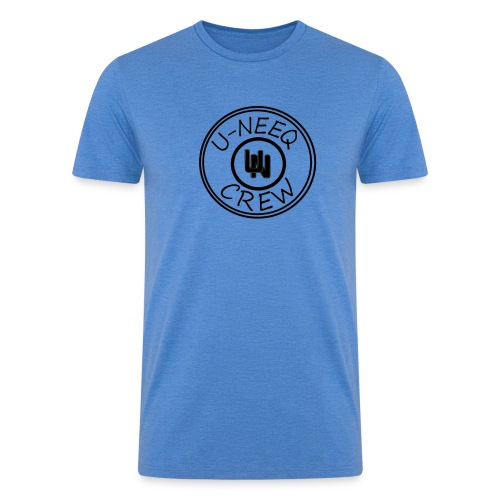 Basic Crew Logo - Men’s Tri-Blend Organic T-Shirt