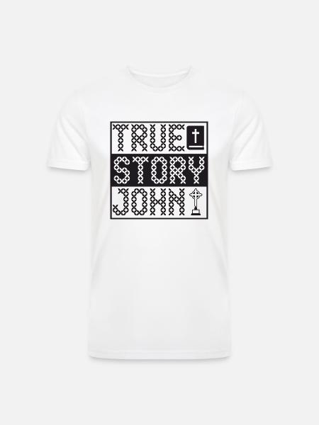 True Story John - Men’s Tri-Blend Organic T-Shirt -