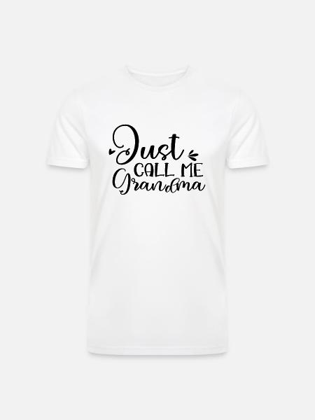 Just Call Me Grandma - Men’s Tri-Blend Organic T-Shirt - 