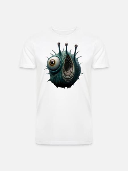 Fantastic Planet - Men’s Tri-Blend Organic T-Shirt -