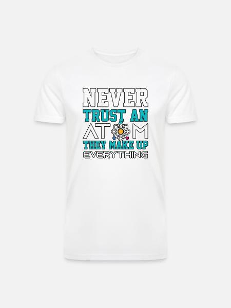 Make Up Everything Chemistry - Men’s Tri-Blend Organic T-Shirt -