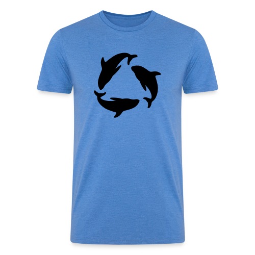 recycle - Men’s Tri-Blend Organic T-Shirt