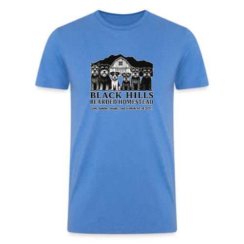 BH Bearded Homestead Logo Merch - Men’s Tri-Blend Organic T-Shirt
