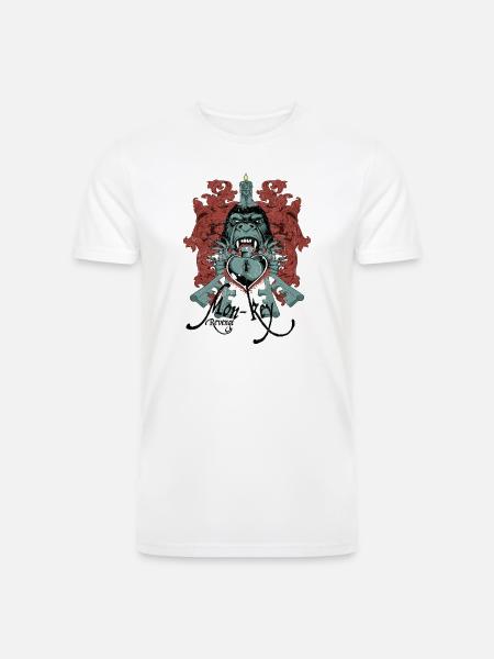 Mon-Key Revenge - Men’s Tri-Blend Organic T-Shirt -