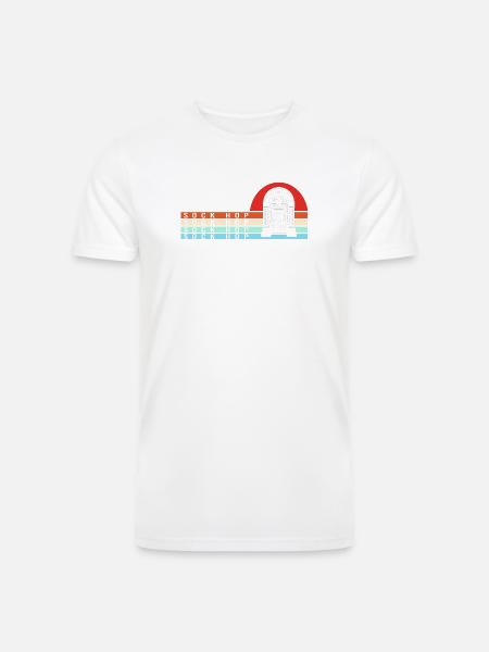 Jukebox Dance Sock Hop - Men’s Tri-Blend Organic T-Shirt - 