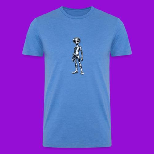 Silver Alien - Men’s Tri-Blend Organic T-Shirt