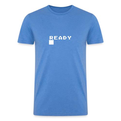 READY █ (Basic Prompt) - Men’s Tri-Blend Organic T-Shirt