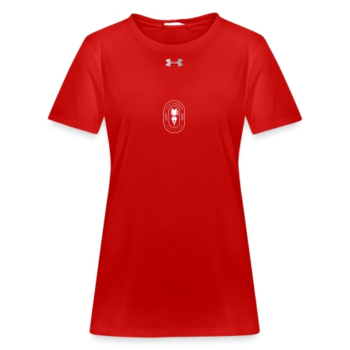 Full Logo White - Under Armour Women’s Locker T-Shirt