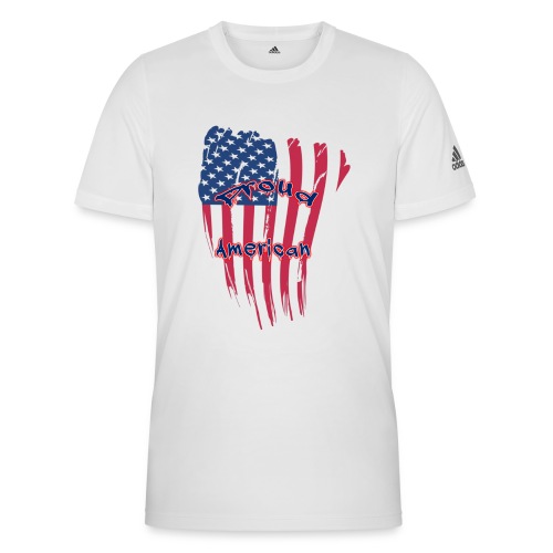 Proud American - Adidas Men's Recycled Performance T-Shirt
