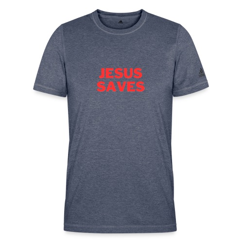 Jesus Saves - Adidas Men's Recycled Performance T-Shirt