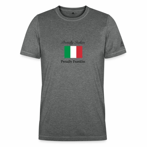 Proudly Italian, Proudly Franklin - Adidas Men's Recycled Performance T-Shirt