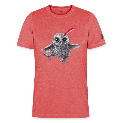 Chief Red - Happy Owl - Adidas Men's Recycled Performance T-Shirt
