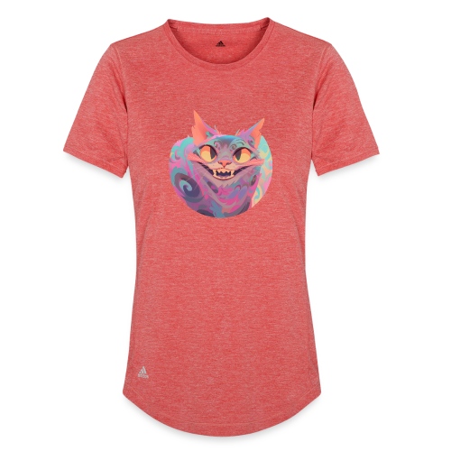 Handsome Grin Cat - Adidas Women's Recycled Performance T-Shirt