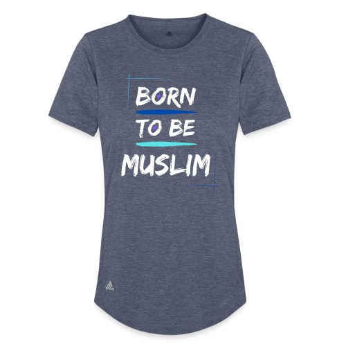 Born To Be Muslim - Adidas Women's Recycled Performance T-Shirt
