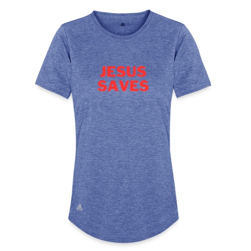 Jesus Saves - Adidas Women's Recycled Performance T-Shirt